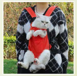 Sac à dos de transport pour animaux de compagnie OEM ODM personnalisé en maille respirante pour chiens <span class=keywords><strong>et</strong></span> chats – Confortable <span class=keywords><strong>et</strong></span> idéal pour les voyages en extérieur - Product Image 5