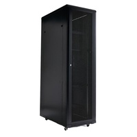Armoire réseau 42u 42u Armoire réseau haute capacité de qualité entreprise avec ventilateurs de refroidissement et système de gestion des câbles
