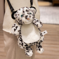 Vente en gros de sac tigre en peluche sac à bandoulière en peluche pour enfants cadeau peluche panda koala renard sac à dos poupée enfants
