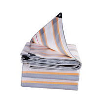 Service de découpe sur mesure de bâche en polyéthylène orange imperméable (PE) pour bateau, couverture extérieure, 1 rouleau/sac en polyéthylène + étiquette