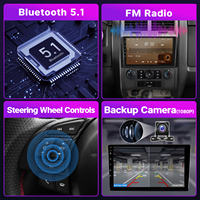 Radio Mobil Grosir untuk Ford Escape 2007-2012 Layar Sentuh Navi Player Carplay Multimedia Sistem Android Bt Auto 2 Din