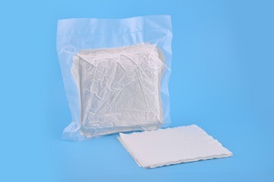 レーザーカット9X9 ''100% ポリエステルLCDクリーンルーム帯電防止LCDワイプクロス - Product Image 3