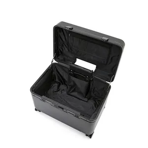 Hợp Kim Nhôm Khung Vali Hành Lý Top-Mở ABS Xe Đẩy Di Động Trường Hợp Phổ Bánh Xe Hải Quan Mã Khóa Carry-Ons - Product Image 4