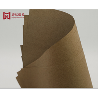 Rouleau géant de papier kraft brun absorbant, matériau brut de haute qualité pour les tampons de refroidissement par air, papier couché de résine