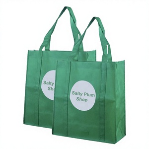 Bolsa de Compras Reutilizable Resistente, No Tejida, con Logotipo Personalizado, Ecológica, con Asa Reforzada, Venta al Por Mayor - Product Image 2
