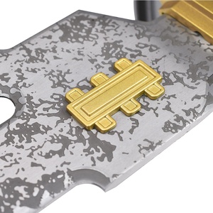 Espada de 21.65 pulgadas de Anime Jujutsu Kaisen, réplica grabada del arma real de Toji Fushiguro, Lanza del Cielo Invertida, con soporte de madera - Product Image 5