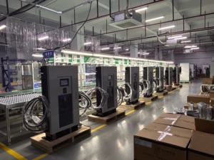 Station de recharge commerciale OCPP CCS haute puissance 160 kW, chargeur de voiture électrique à montage au sol, chargeur rapide DC pour voiture électrique BYD - Product Image 5