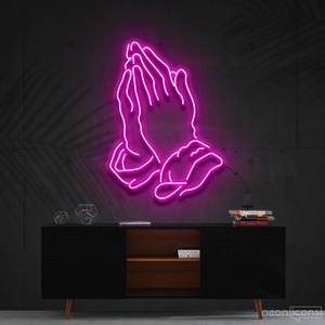 Envío Directo 12V <span class=keywords><strong>manos</strong></span> rezando letrero <span class=keywords><strong>de</strong></span> neón Flexible personalizado todo era un letrero <span class=keywords><strong>de</strong></span> neón <span class=keywords><strong>de</strong></span> sueño - Product Image 5