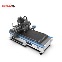 Nuevo Producto: Máquina Router CNC de 3 Ejes ATC para Madera, Producción de Muebles Totalmente Automática, Máquina de Corte de Paneles de MDF y Madera Contrachapada para Puertas