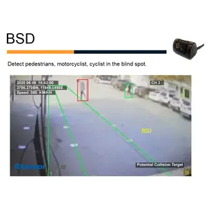 ريشمور AI 8 CH P AHD MDVR 3G 4G Wifi GPS ADAS DSM BSD CMSV6 شاحنة bu AI mobile DVR