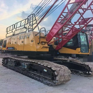 Grue sur chenilles SCC600A-6 d'occasion en bon état avec capacité de 85T, hauteur de levage de 30M, composants de moteur neufs - Product Image 1