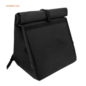 Wholesale Waterproof Tarpaulin Roll Top Delivery Backpack For Grocery