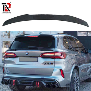 Aileron arrière en fibre de carbone sèche F95 X5M pour pare-chocs de voiture BMW 2019-2025 – Fibre de carbone forgée - Product Image 1