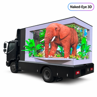 Nouveau modèle 2026 : Camion publicitaire mobile LED 3D à vision directe, Camion scène mobile LED à vendre