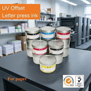 CMYK-tinta de plástico para impresión offset, curado UV, Ajuste rápido - Product Image 1