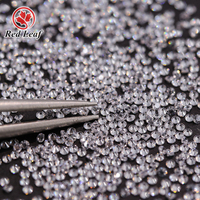 Pierres de zircone cubique synthétique Redleaf Gems, pierres de zircone cubique CZ 3A-5A, diamants en zircone en vrac, prix de gros, pierres précieuses en zircone cubique