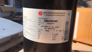 ANB42FBTMT Novo R410a Scroll Compressor para <span class=keywords><strong>Mitsubishi</strong></span> DC Inversor Compressor refrigerante para refrigeração Peças de troca de calor - Product Image 2