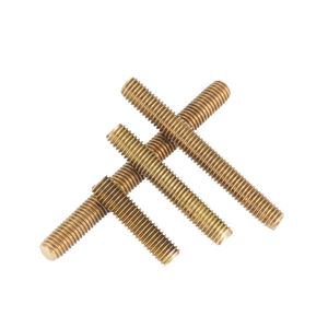 Grau B7 1/2 3/4 5/8 7/16 DIN 975 DIN976 Chapeamento de cobre Rosca completa Metal Studs <span class=keywords><strong>Rod</strong></span> roscado de latão - Product Image 5