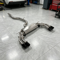 Silencieux d'échappement OEM Valvetronic pour Audi S3 2.0T 2015-2024, en acier inoxydable, performance racing, amélioration du son