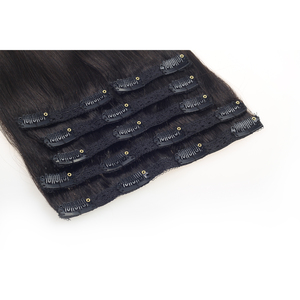 Bán Buôn Trinh Remy Ombre Sô Cô La Nâu Để Mật Ong Blonde Balayage <span class=keywords><strong>Clip</strong></span> Trong Phần Mở Rộng Tóc Màu #1b/4/27 Trọng Lượng 120 Gam 6 Wefts - Product Image 3