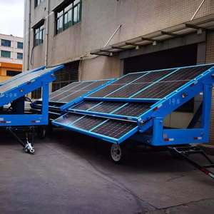 مقطورة طاقة هجينة متنقلة S800-120 بنظام شمسي/رياحي خارج الشبكة، ألواح أحادية البلورية بتقنية MPPT، بطارية احتياطية من الرصاص الحمضي بسعة 120 كيلوواط ساعة - Product Image 1