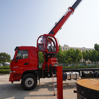 Grue mobile de haute qualité, neuve, 14 tonnes, avec moteur Weichai, bras télescopique à 5 sections, capacité de levage élevée, rotation à 360°