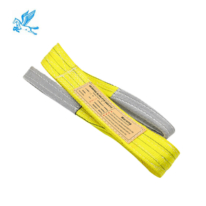 Tianma <span class=keywords><strong>3</strong></span> <span class=keywords><strong>Ton</strong></span> 3m sarı kaldırma kayışları yuvarlak sapanlar düz Sling - Product Image 5