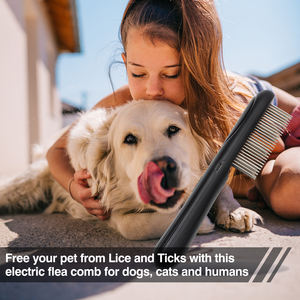 Yeni evcil hayvan ürünleri evcil hayvan elektronik saç köpek tarak dünya prömiyeri Pet tarak fırça böcek kovucu - Product Image 6