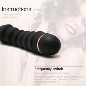 Vibrador de Silicona para Mujeres con 20 Frecuencias, Resistente al Agua, Batería Integrada - Juguete de Masturbación para Adultos - Product Image 4