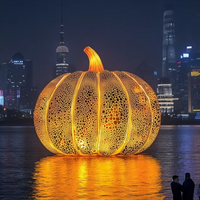 Citrouille d'Halloween géante personnalisable gonflable pour la décoration intérieure Fêtes d'Halloween et événements en plein air