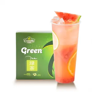 Czseattle Atacado chá verde chá Chá verde sabor original com aroma refrescante