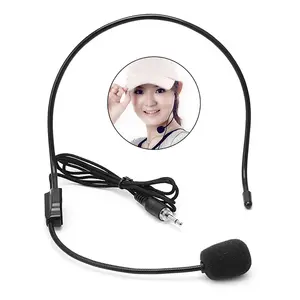 3.5mm Bedrade Microfoon Voice Versterker Headset Studio Conference Speech Luidspreker