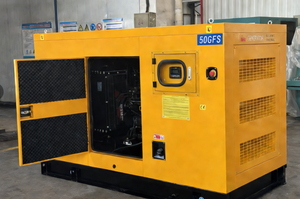 Gerador Silencioso a Diesel de 30kw AC/DC Refrigerado a Água/Contêiner com Preço Baixo para Venda - Product Image 2