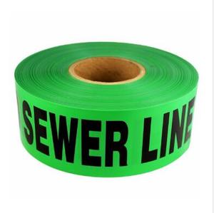 Ruban de signalisation routière de haute qualité, largeur 3 pouces, en plastique avec impression - Product Image 1