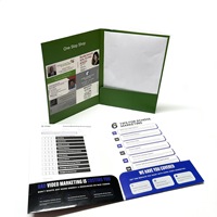 Carpeta de Archivo Personalizable con Logotipo Impreso Personalizado, Organizador de Documentos de Cartón para Uso Diario