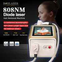 Mesin Diode Laser penghilang rambut 1200w, mesin Laser penghilang rambut Diode di Rusia 755 Alex Alexandrite penghilang rambut