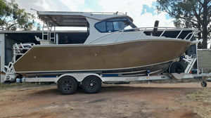 Bateau de pêche en aluminium de qualité marine <span class=keywords><strong>Gospel</strong></span> de 25 pieds (7,5 m) à vendre au Canada - Product Image 2