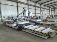 Mesin Router CNC ATC Efisiensi Tinggi Kontrol Syntec/DSP Meja Hisap Vakum Pemuatan dan Pembongkaran Otomatis untuk Pengerjaan Kayu