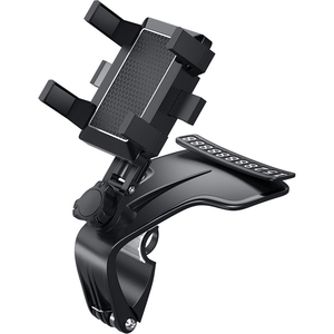 <span class=keywords><strong>Support</strong></span> de <span class=keywords><strong>t</strong></span>éléphone portable de numéro de carte de stationnement de voiture de berceau de miroir de contrôle central pour le pare-brise de tableau de bord - Product Image 6