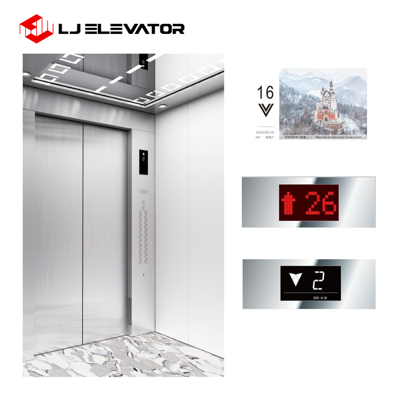 Modern Gearless AC Passenger Elevator Lift