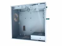 Boîtier d'instrument en tôle d'aluminium sur mesure, découpe laser, pliage, OEM personnalisé