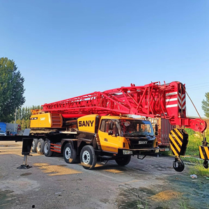 Heavy Duty Pre-owned Sany 100 Ton All Terrain <b>Crane</b>, High Efficiency Hydraulic Lifting Machinery for Sale - Product Image 1