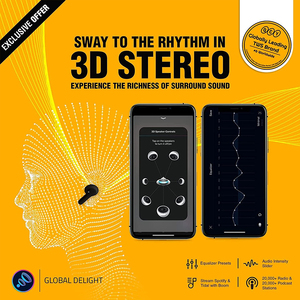 Écouteurs intra-auriculaires <span class=keywords><strong>QCY</strong></span> <span class=keywords><strong>T13</strong></span> avec contrôle tactile et application, quatre microphones, réduction de bruit ENC, son stéréo 3D, écouteurs sans fil True Wireless 5.1 - Product Image 3