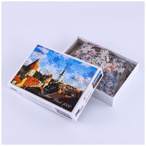 Puzzles personnalisés pour enfants, jeux de cerveau, jeux de Puzzle pour <span class=keywords><strong>adultes</strong></span>, 100 500 1000 pièces en papier, Puzzle unisexe 501 ~ 1000 - Product Image 4