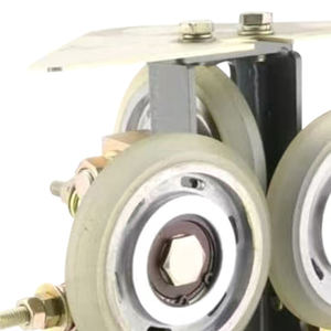 맞춤형 엘리베이터 캐빈 액세서리 가이드 시스템 125mm 롤러 가이드 레일 슈 엘리베이터 예비 부품 - Product Image 3