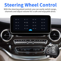 Autoradio stéréo 12.3 pouces Navigation GPS pour Mercedes Benz V CLASS W447 V260 2014-2018 Android avec CarPlay Bluetooth WiFi