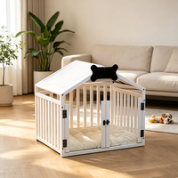 Cages et Niches pour Animaux de Compagnie – Maison de Luxe en Bois pour Chien avec Toit – Lit pour Chien de Petite et Moyenne Taille – Utilisation Intérieure – Fournisseur OEM ODM en Gros