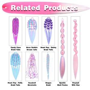 <span class=keywords><strong>Queue</strong></span> <span class=keywords><strong>de</strong></span> <span class=keywords><strong>cheval</strong></span> tressée rose <span class=keywords><strong>et</strong></span> blanche avec élastique, queues <span class=keywords><strong>de</strong></span> <span class=keywords><strong>cheval</strong></span> en forme <span class=keywords><strong>de</strong></span> cœur pour enfants - Product Image 5
