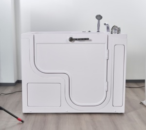 <span class=keywords><strong>Vasca</strong></span> <span class=keywords><strong>da</strong></span> <span class=keywords><strong>Bagno</strong></span> HG per Anziani con Sportello Laterale, Walk-in, per Casa, Bolle Profonde, Seduta, in Acrilico, con Idromassaggio - Product Image 1