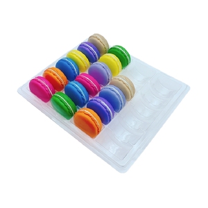 24 tùy chỉnh dùng một lần Pet nhựa vỉ vỏ sò hộp bao bì cho Pizza Jelly Sushi mì nước trái cây nhai kẹo cao su - Product Image 3